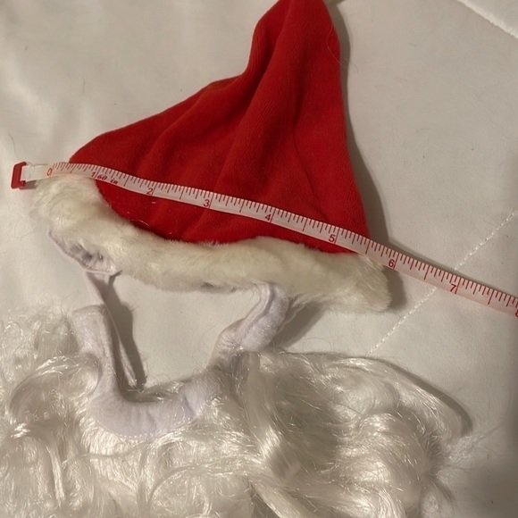 M Santa hat and beard for pets - Picture 6 of 6